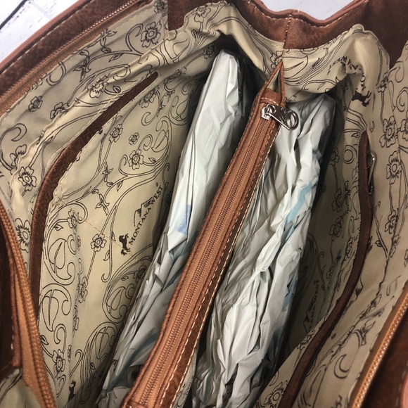 Montana West Bling Bling Concealed Carry Tote NWT - Picture 8 of 8